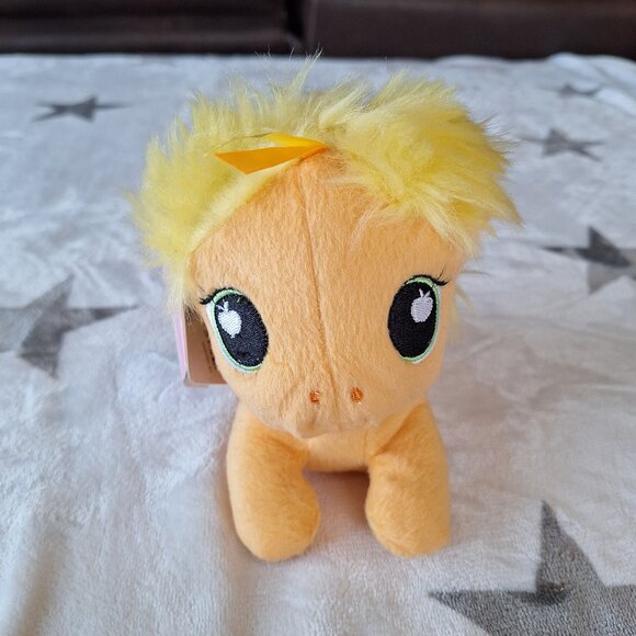 2015 Hasbro‎ Playskool Friends My Little Pony “Apple Jack” 6” Plush MLP New - Picture 1 of 8